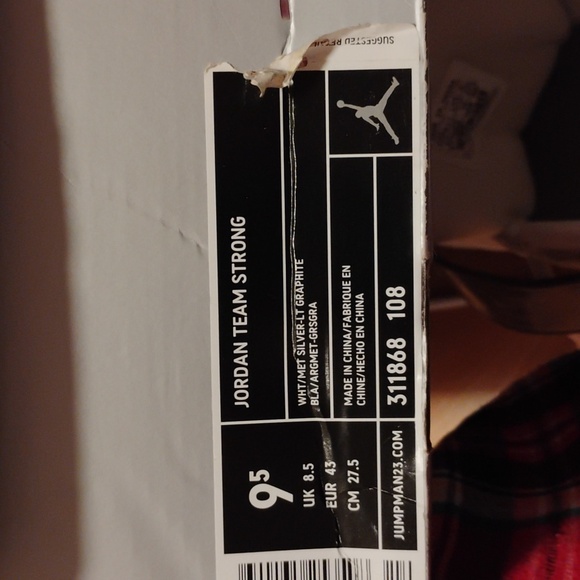 Men's 2005 Air Jordans Team Strong - Picture 7 of 8